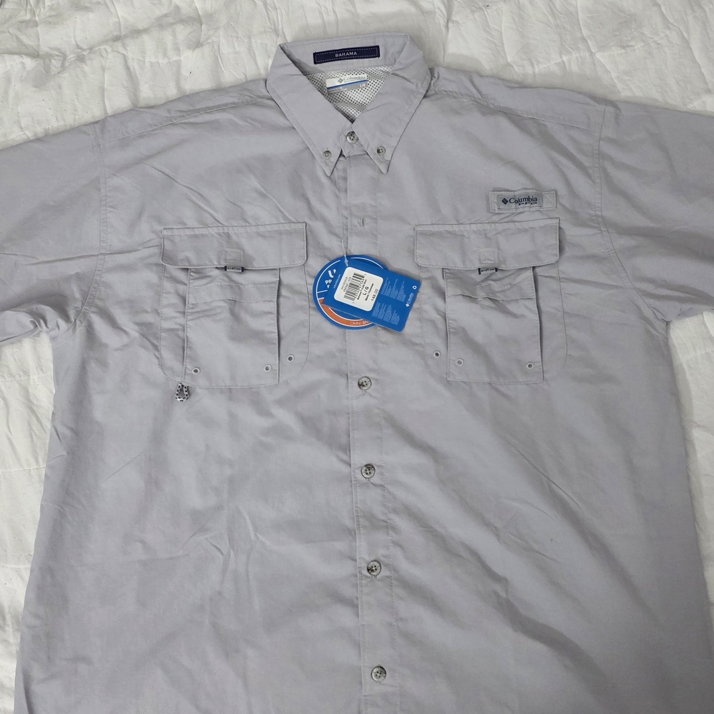 Columbia Men's Light Gray PFG